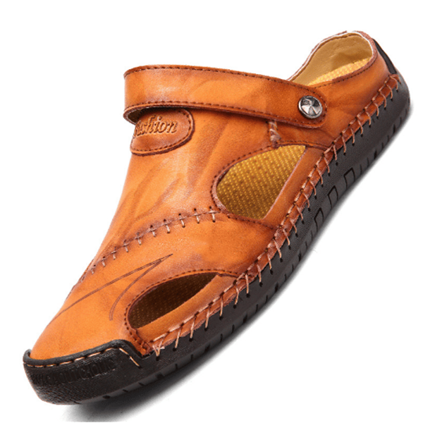 Lara | Comfortable Orthopaedic Leather Sandals for All-Day Support