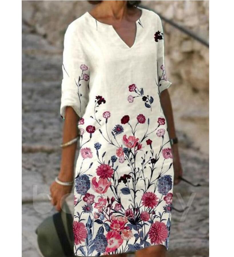 Kaja | Elegant Designed Midi Dress, Perfect for Any Occasion