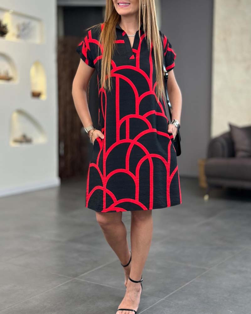 Estelle | Lightweight Polo Collar Midi Dress, Perfect for Warm Weather