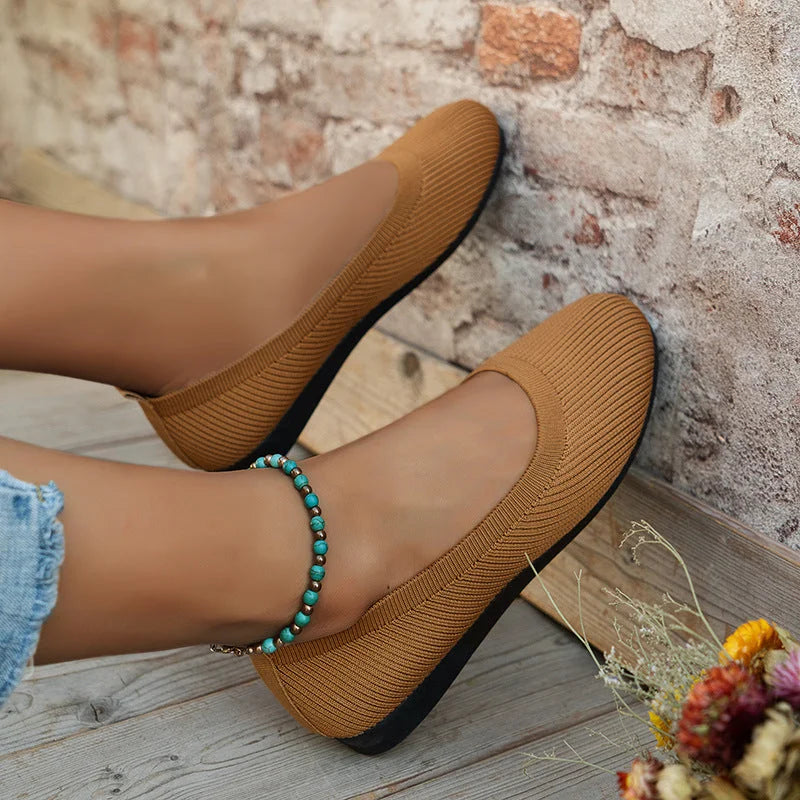 Valerie | Comfortable Non-Slip Ballet Flat Shoes