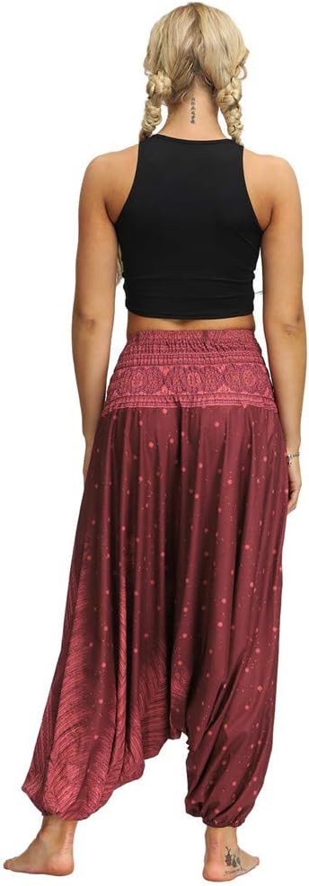 Romy | Printed Maxi Long Harem Skirt