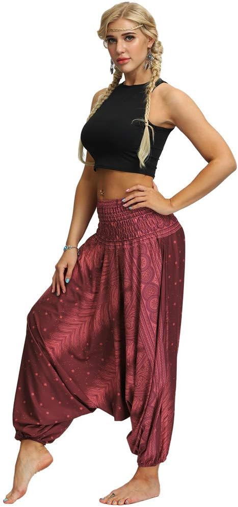 Romy | Printed Maxi Long Harem Skirt