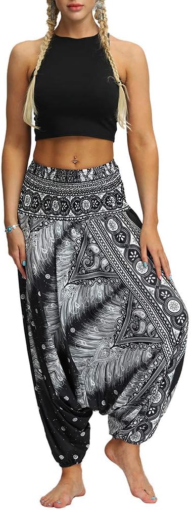 Romy | Printed Maxi Long Harem Skirt