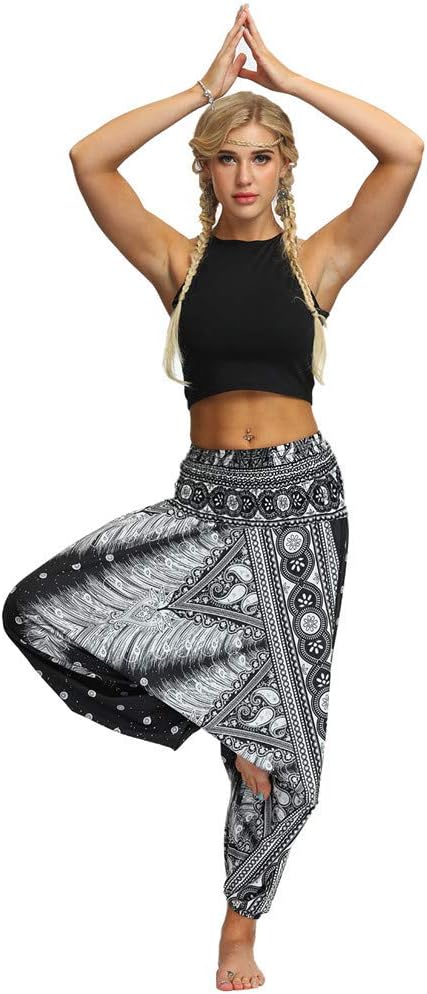 Romy | Printed Maxi Long Harem Skirt