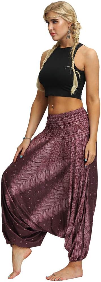 Romy | Printed Maxi Long Harem Skirt