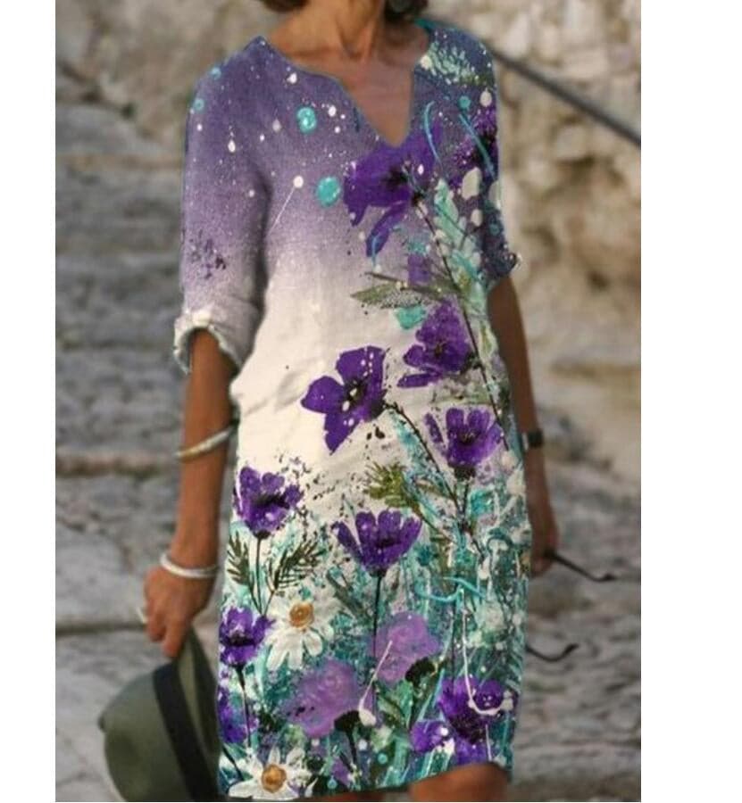 Kaja | Elegant Designed Midi Dress, Perfect for Any Occasion
