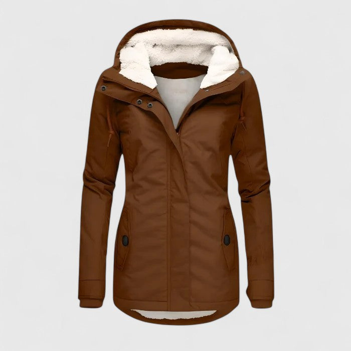women waterproof jacket in stylish design for winter 3