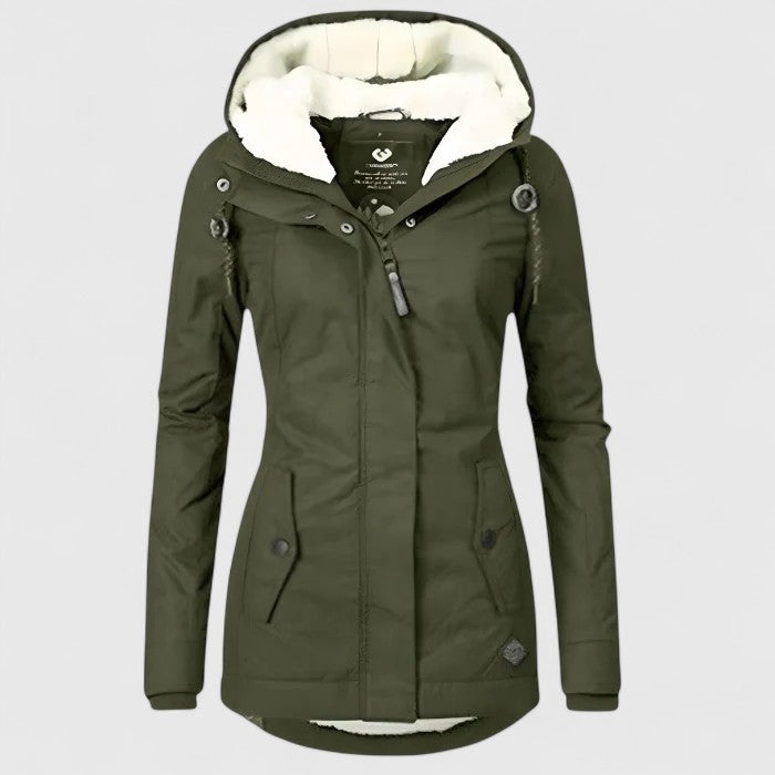 women waterproof jacket in stylish design for winter 5