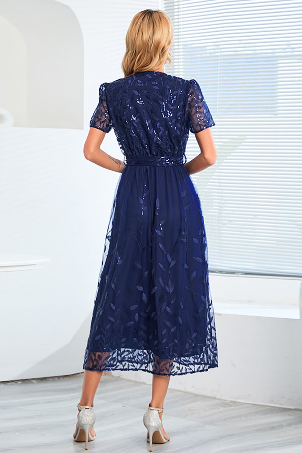 Amber | Stylish A-Line Casual Midi Dress