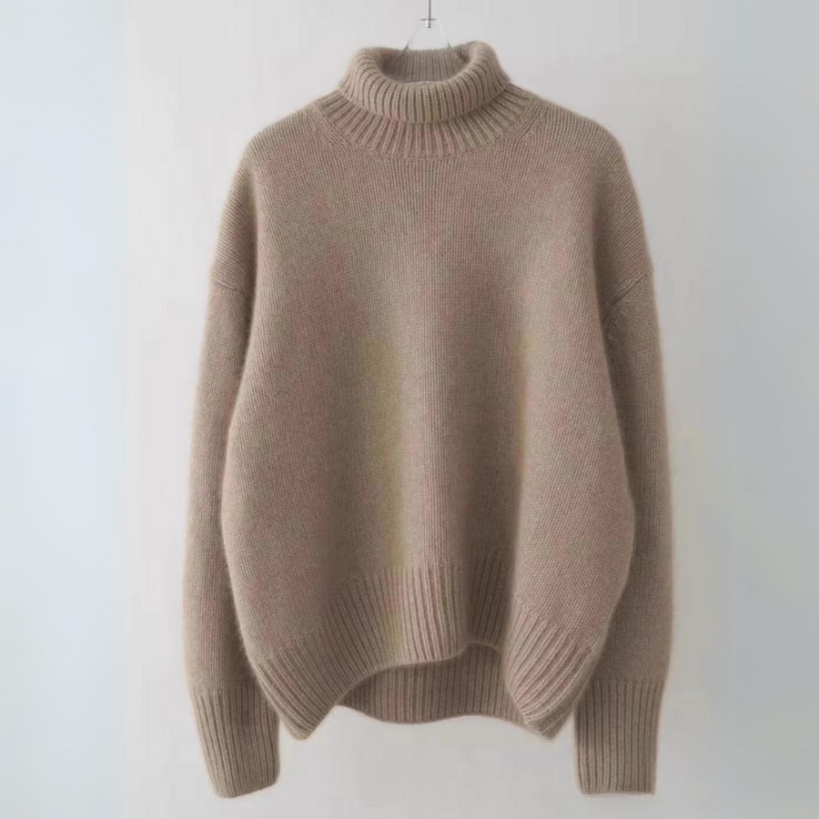 women turtleneck sweater in soft fabric for winter 1