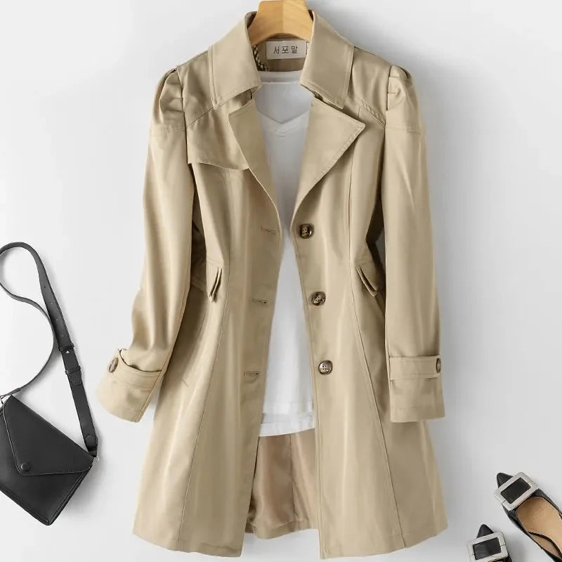Linda | Elegant Trench Coat Perfect for Daily Wear