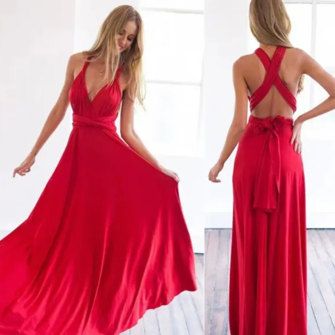 Fiete | Elegant Tied Detail Maxi Dress