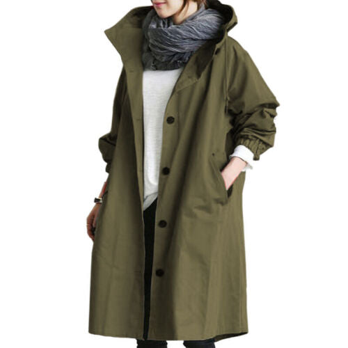 women trench coat in lightweight fabric for spring 0
