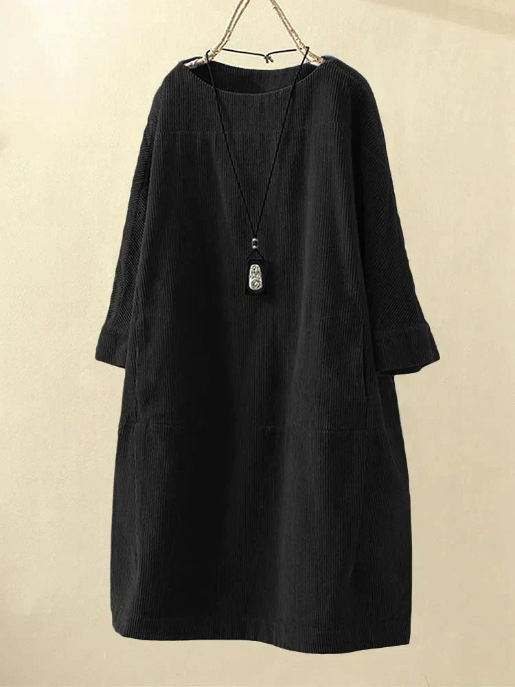 Claudette | Effortless style, Luxurious Comfortable Midi Tunic Dress