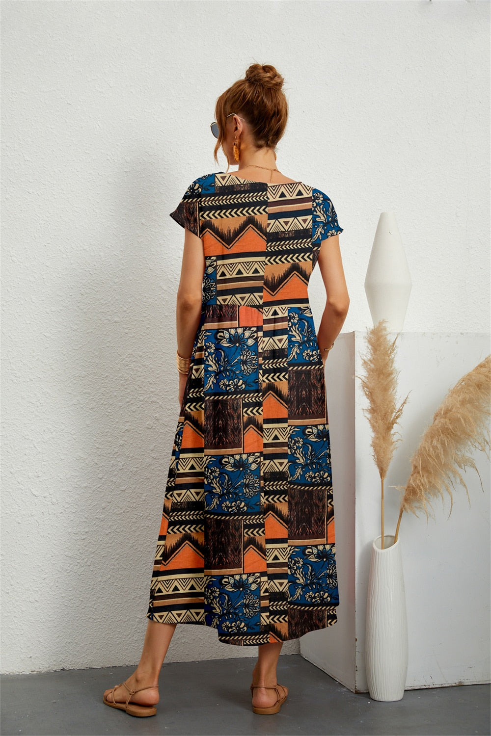 Desnia | Effortlessly Comfortable Maxi Dress for Everyday Style