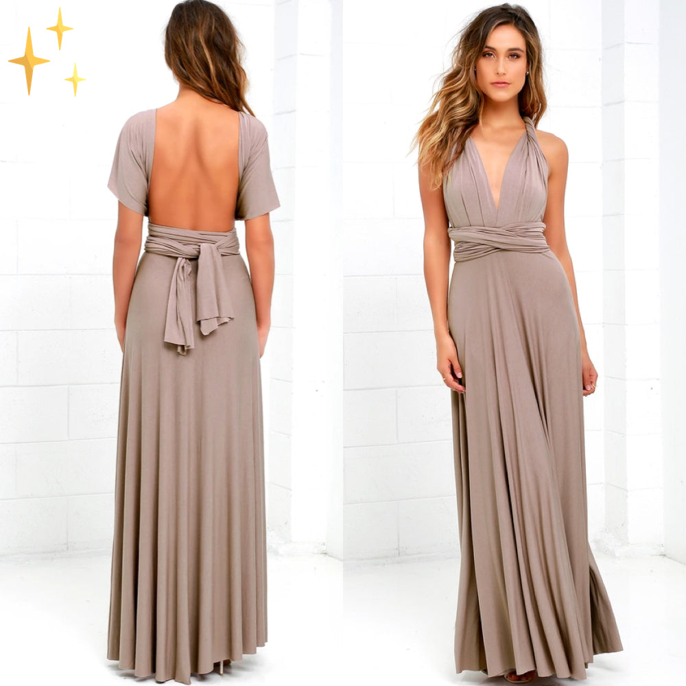 Fiete | Elegant Tied Detail Maxi Dress