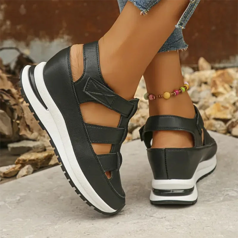 Hazel | Comfortable Open Sneakers for Women, Perfect for Casual Outings
