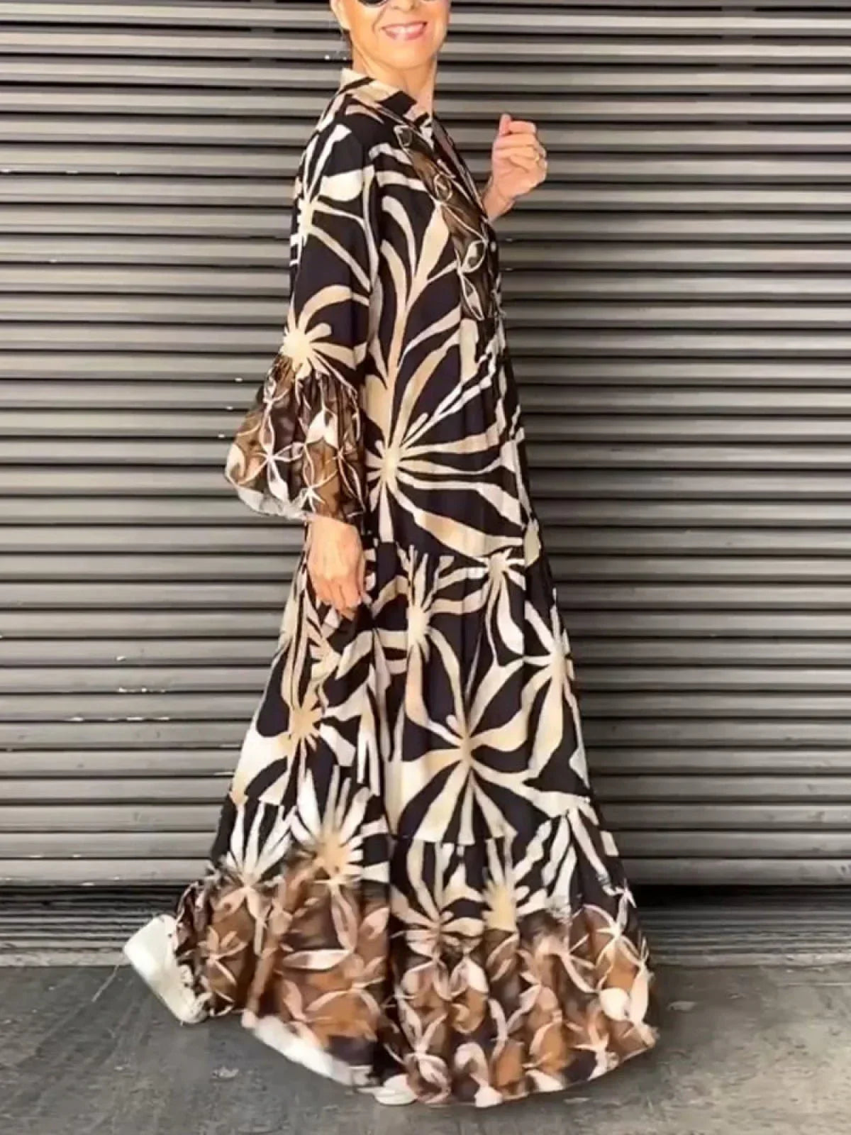 Melle | Stylish Printed Maxi Dress, Perfect for Any Ocassion