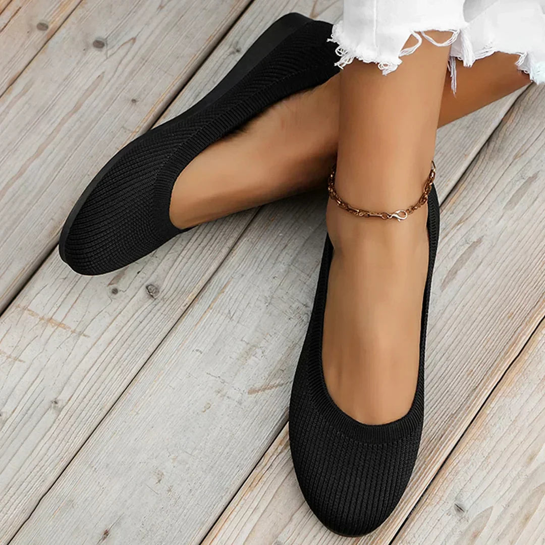 Valerie | Comfortable Non-Slip Ballet Flat Shoes