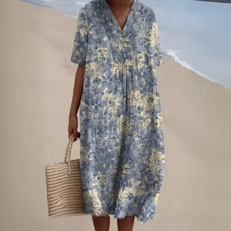 Maya | Stylish Summer Midi Dress, Perfect for Warm Weather