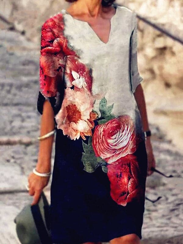 Kaja | Elegant Designed Midi Dress, Perfect for Any Occasion