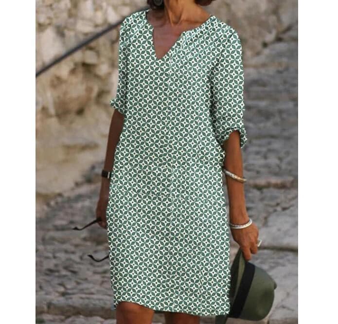Kaja | Elegant Designed Midi Dress, Perfect for Any Occasion