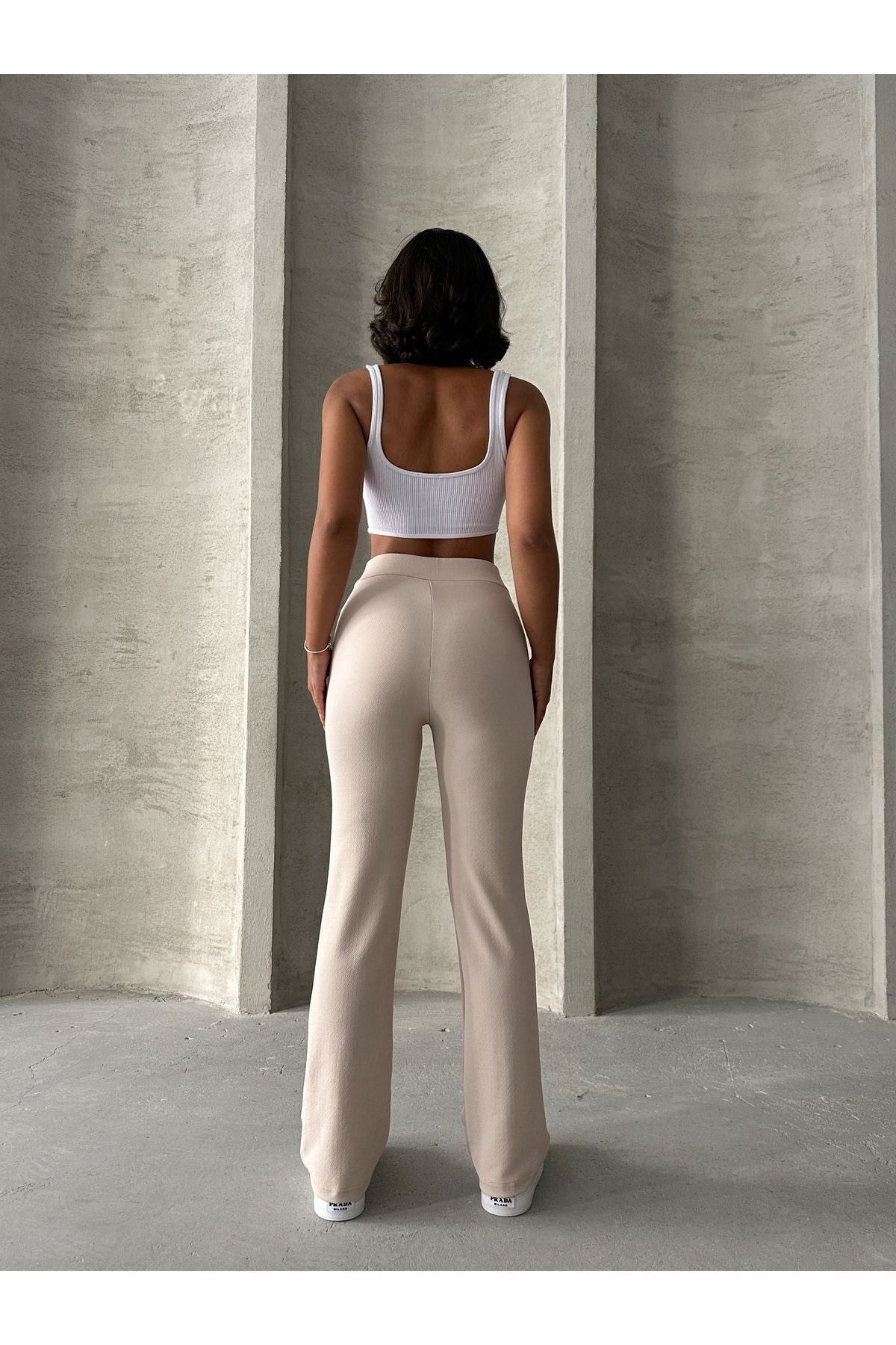 High Waist Flare Pants