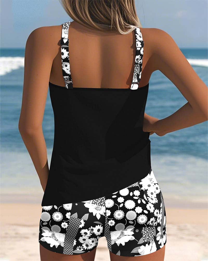 Astrid | Flattering Quick-Drying Tankini Swimsuit