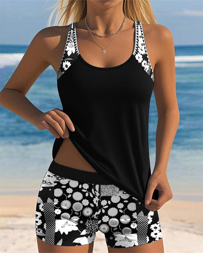 Astrid | Flattering Quick-Drying Tankini Swimsuit