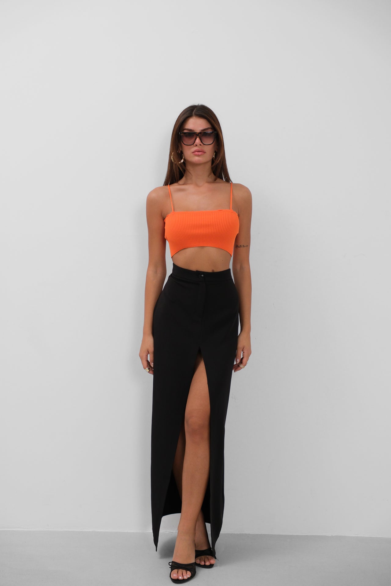 Thin Strap Crop Top