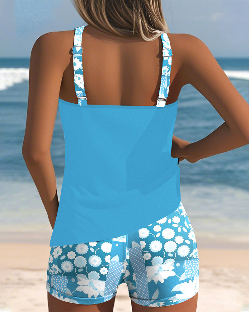 Astrid | Flattering Quick-Drying Tankini Swimsuit