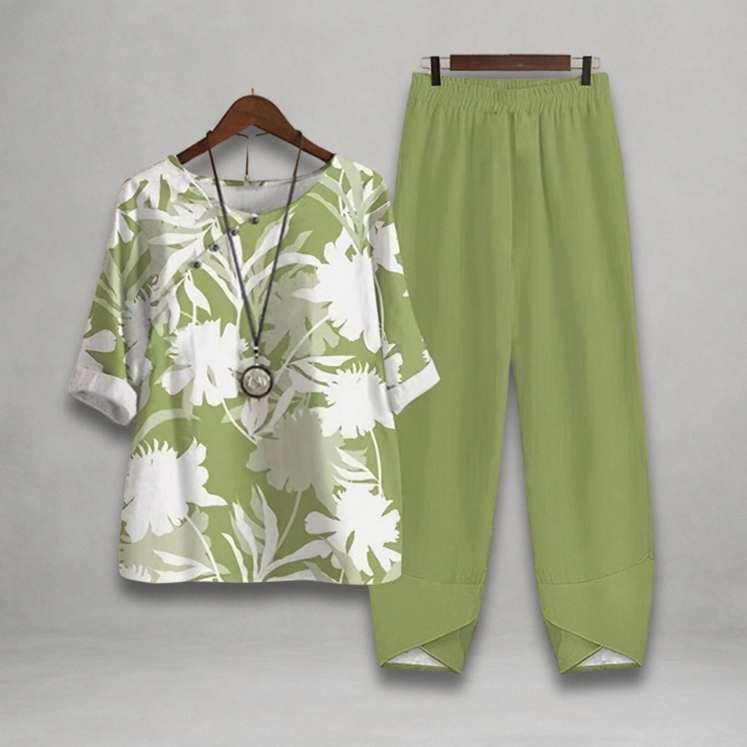 Cindy | Elegant Floral Summer Set for Any Occasion