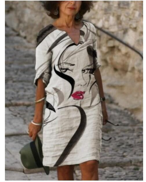 Kaja | Elegant Designed Midi Dress, Perfect for Any Occasion