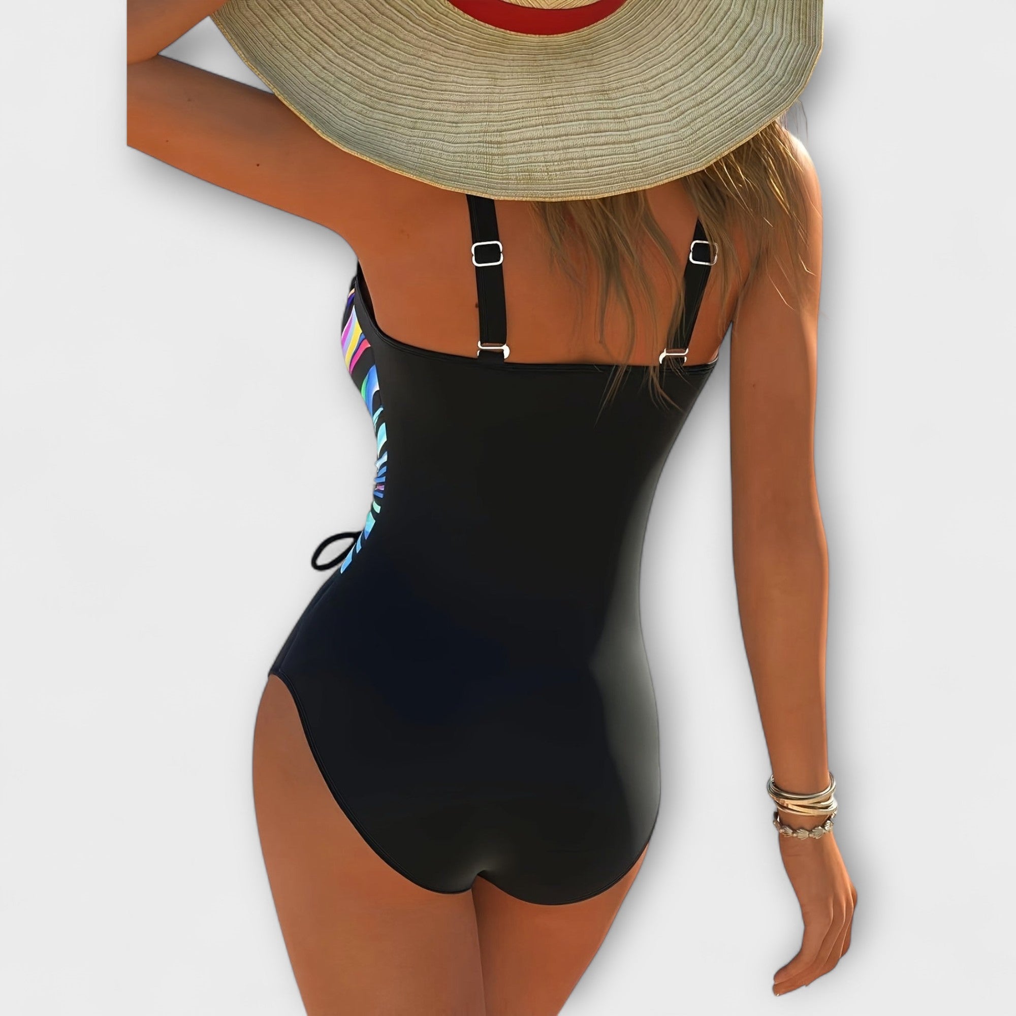 Doutzen | Flattering High-Stretch Colorful Swimsuit
