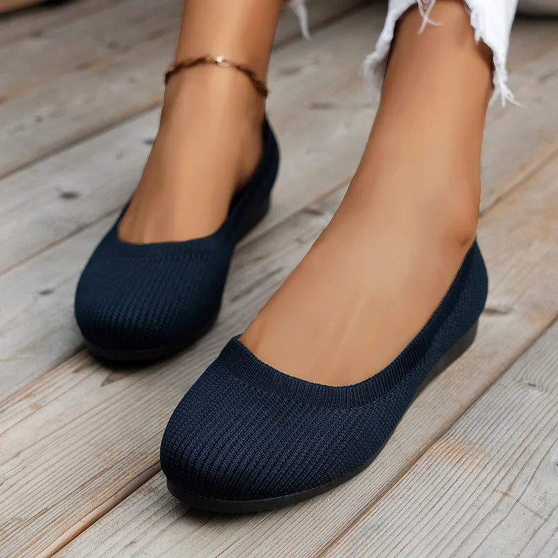 Valerie | Comfortable Non-Slip Ballet Flat Shoes