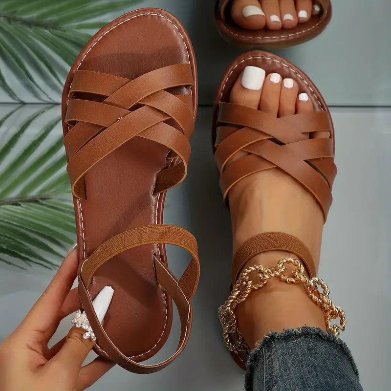Fabiana | Stylish Leather Sandals for Women, Durable for All-Day Wear