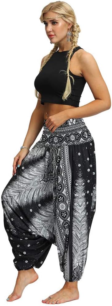 Romy | Printed Maxi Long Harem Skirt