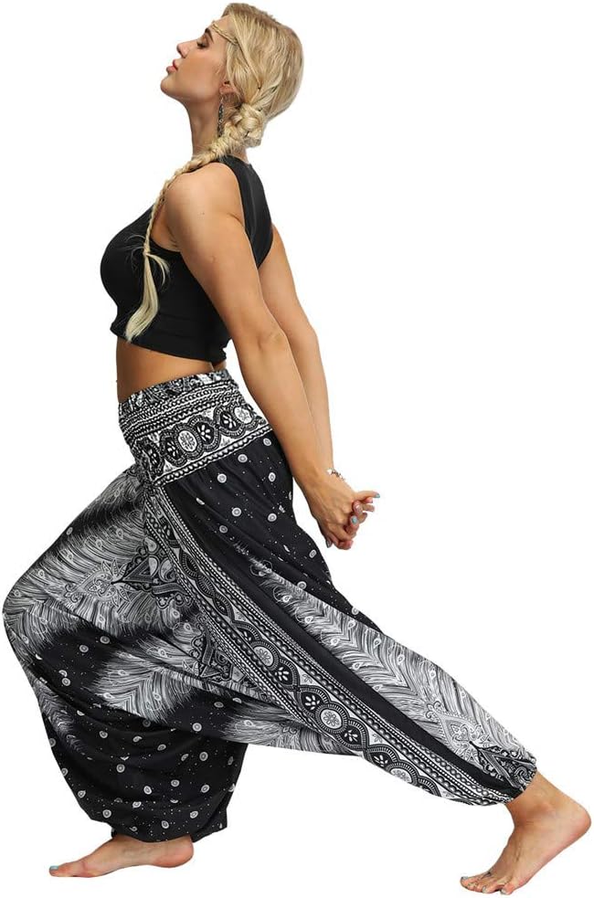 Romy | Printed Maxi Long Harem Skirt