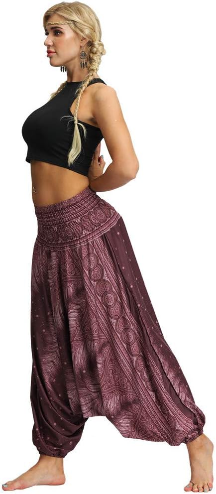 Romy | Printed Maxi Long Harem Skirt