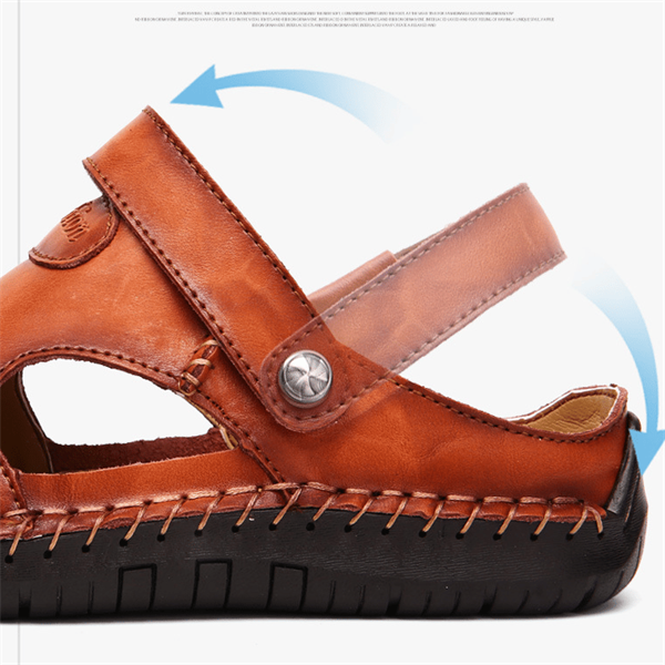 Lara | Comfortable Orthopaedic Leather Sandals for All-Day Support