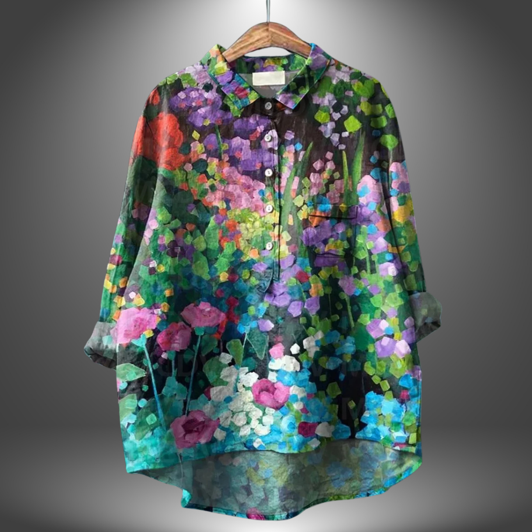 Ally | Beautiful Unique Floral Design Blouse for Women