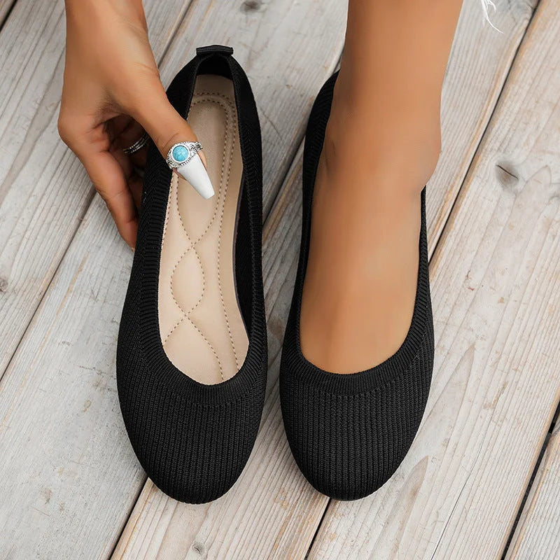 Valerie | Comfortable Non-Slip Ballet Flat Shoes