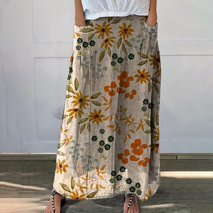 Lasaky | Colorful Maxi Long Skirt with Ultimate Comfort