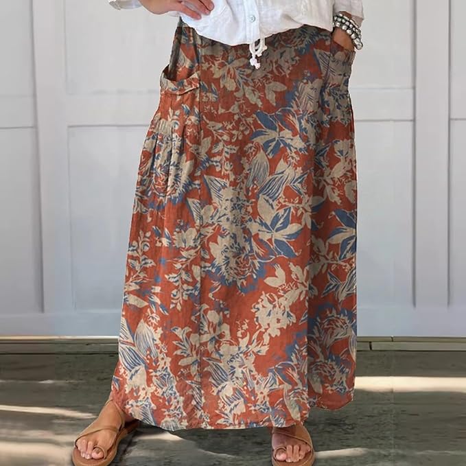 Lasaky | Colorful Maxi Long Skirt with Ultimate Comfort