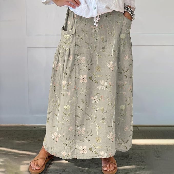 Lasaky | Colorful Maxi Long Skirt with Ultimate Comfort