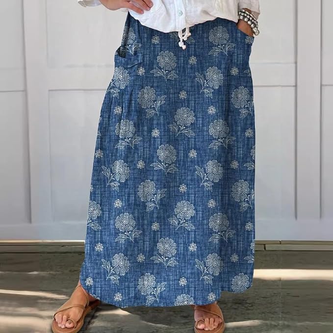 Lasaky | Colorful Maxi Long Skirt with Ultimate Comfort