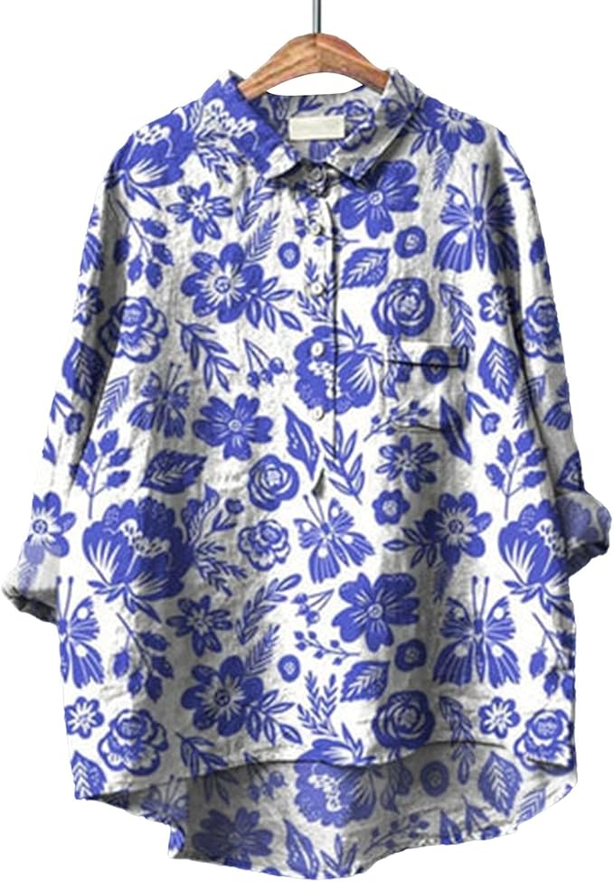 Eleanor | Stylish Women's Casual Floral Printed Shirt
