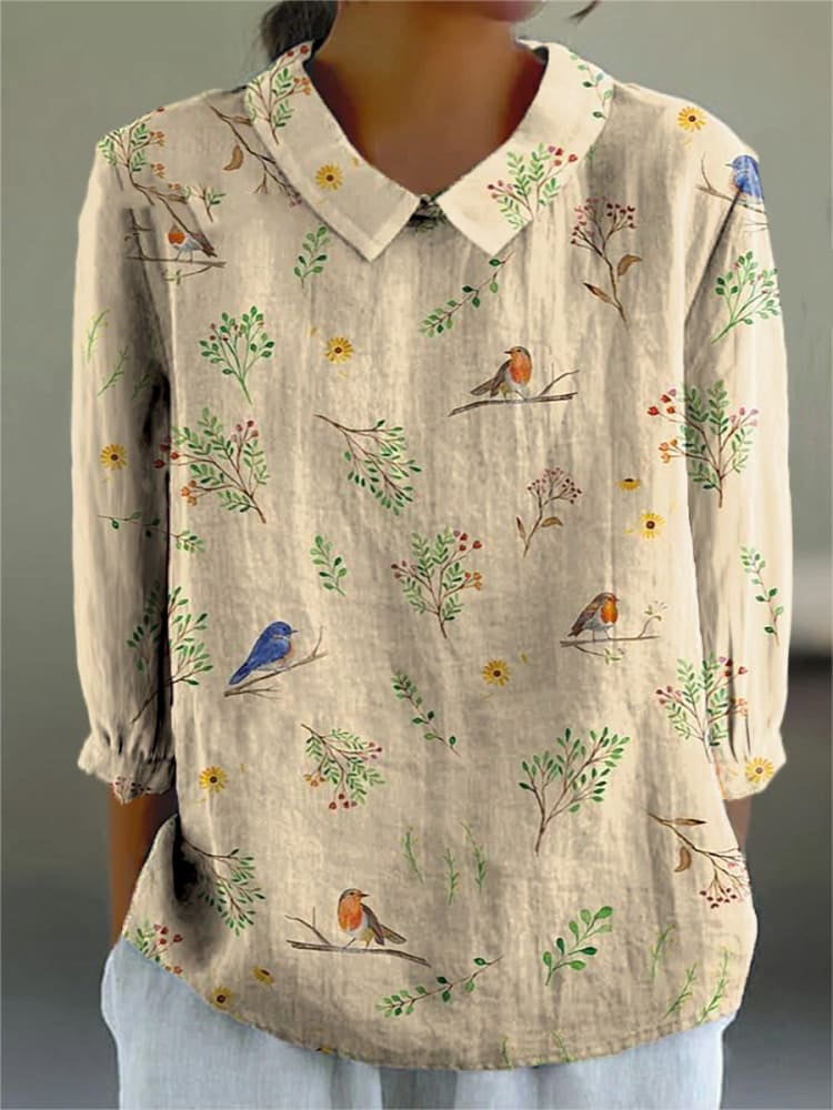Eleanor | Stylish Women's Casual Floral Printed Shirt