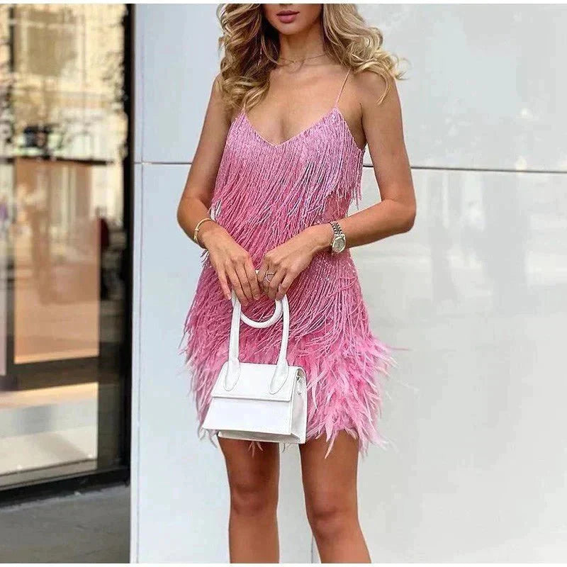 Livia | Elegant Ruffled Mini Dress