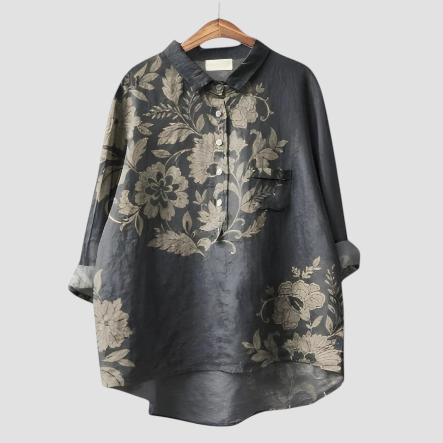 Bellina | Timeless Elegant Floral Printed Blouse for Women